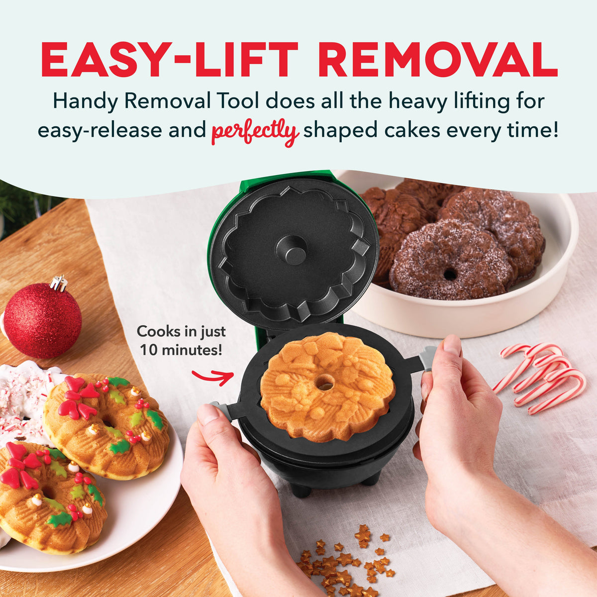 Mini Wreath Bundt Maker